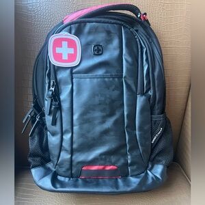SwissGear Cecil 5505 16" Laptop Backpack Camo Noir